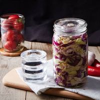 Crafty Cultures Glass Fermentation Weights - 7cm Diameter - Pack of 4